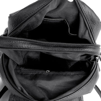 Women High Quality Leather Backpacks Vintage Female Shoulder Bag Sac a Dos Travel Ladies Bagpack Mochilas School Bags For Girls