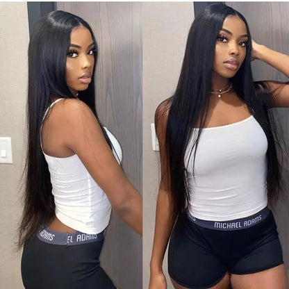 30 32 Inch Brazilian Bone Straight 13x4 13x6 HD Transparent Lace Front Human Hair Wigs 360 Lace Frontal Wig 5x5 6x4 Glueless Wig