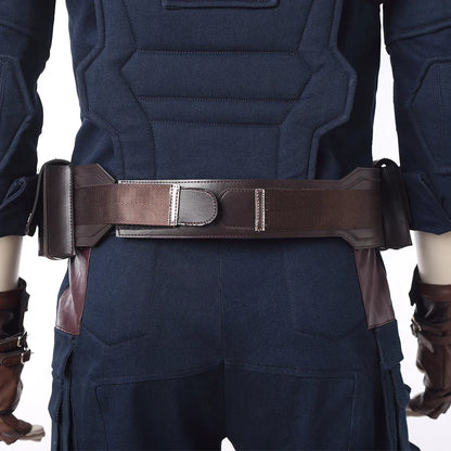 Movie Infinity War Superhero Captain Steve Rogers Cosplay Costume Men Outfit for Adult Men Halloween Uniforms Free Custom Made