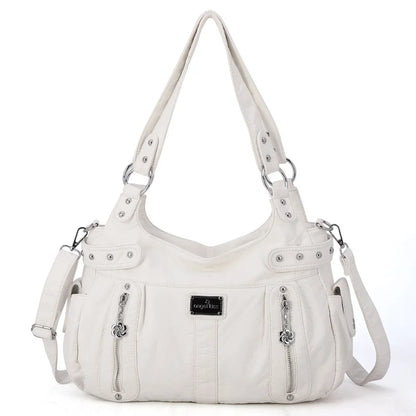 Winter Fashion Shoulder Bag for Women Soft PU Crossbody Handbg Large Capacity Messenger Bag Hobos Big Purse