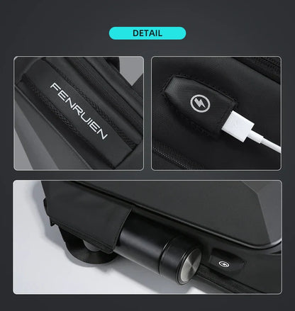 Brand Laptop Backpack Anti-theft Waterproof School Backpacks USB Charging Men Business Travel Bag Backpack New Design
