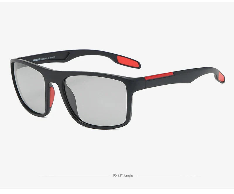 Rectangular Ultra Light Sports Sunglasses Men Polarized TAC 1.1mm Thickness Lens Driving Sun Glasses Women Cat.3