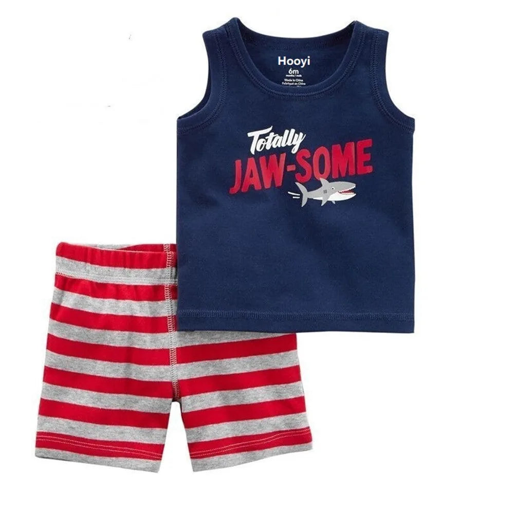 Green Crocodile Baby Boy Clothes Set Bike Children Tee Shirts Pants Suits Kids Outfit 100% Cotton Tops Panties 2 3 4 5 6 7 Years