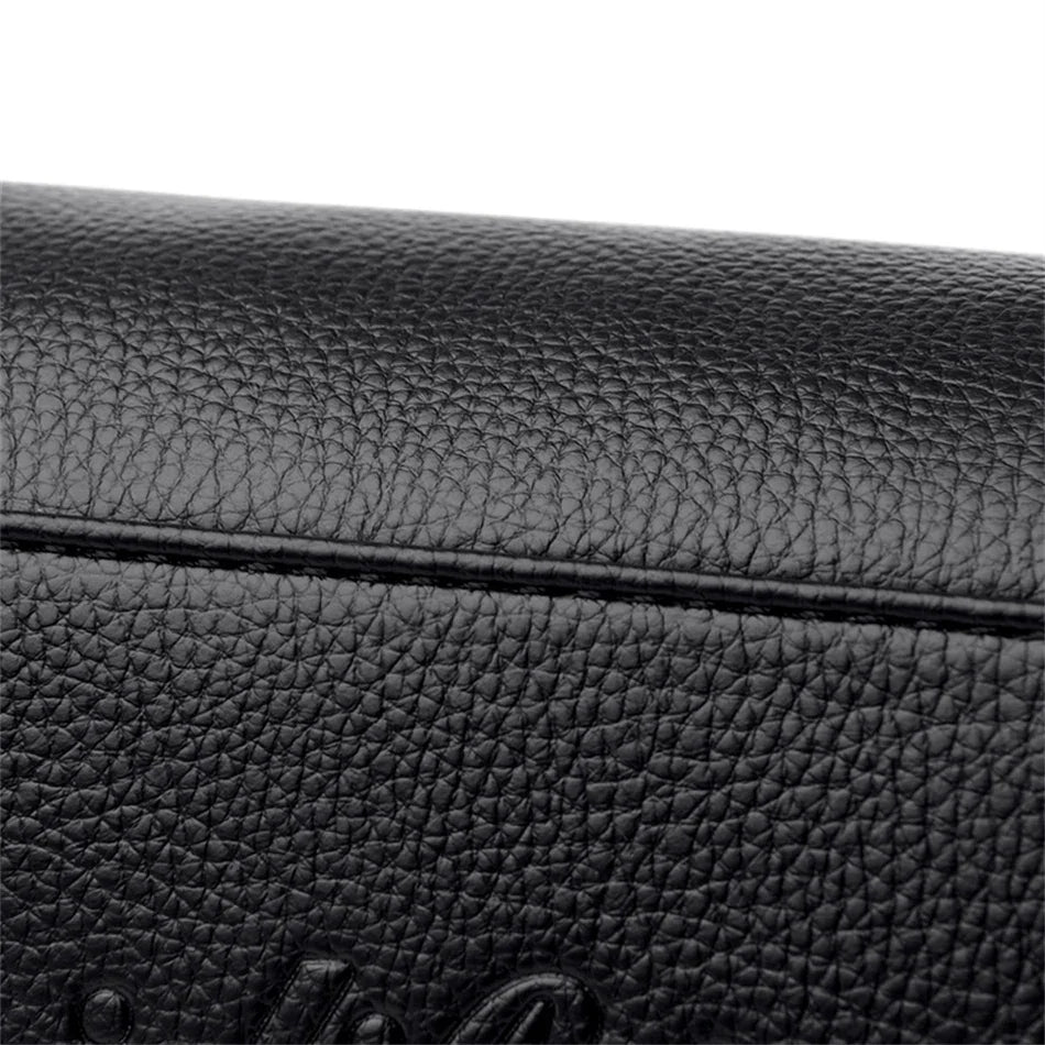 Multi-pocket Handbag Purses Genuine Cowhide Leather Shoulder Bag Luxury Designer Crossbody Messenger Sac Elegant Tote for Women