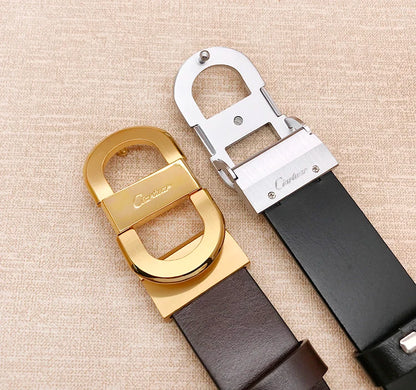 2026 Ciartuar official store new design belt high quality for men genuine leather first layer luxry buckle