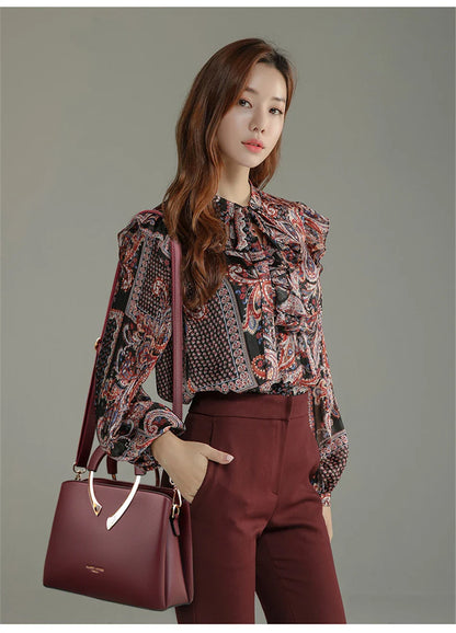 High Quality Leather Casual Tote Luxury Handbags Women Bags Designer Shoulder Crossbody Bags for Women 2024