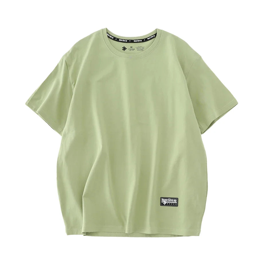Women 100% Cotton T shirts Female Green Fashion Oversized Streetwear Short Sleeve Tees Tops for Summer