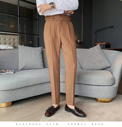 Support Customization of One Item Summer Men's Casual Trend Straight Leg Pants Fashionable and Cool Men's Loose Pants