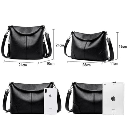 Soft Leather Crossbody Bags for Women 2024 Luxury Handbags Women Bags Designer Female Casual Hand Shoulder Bag bolsos de mujer