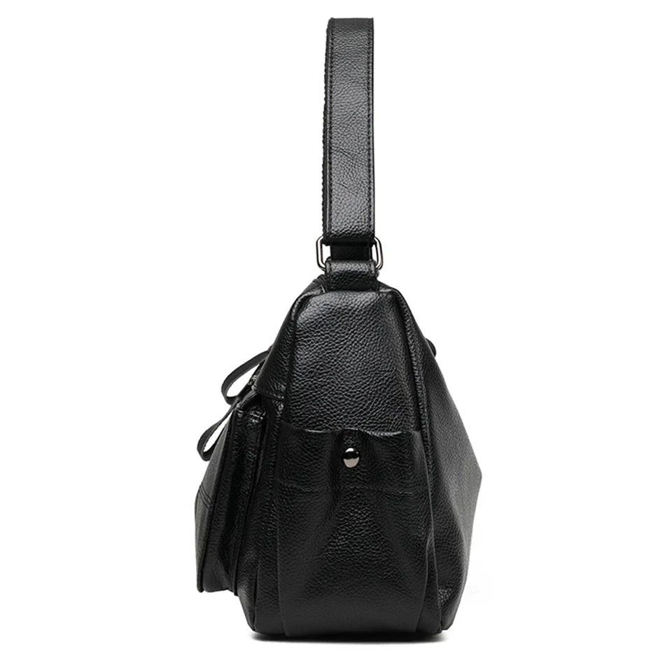 Classic Shoulder Bags High Quality Multi Pockets Soft Leather Crossbody Bags for Women 2024 Designer Luxury Handbags Purses