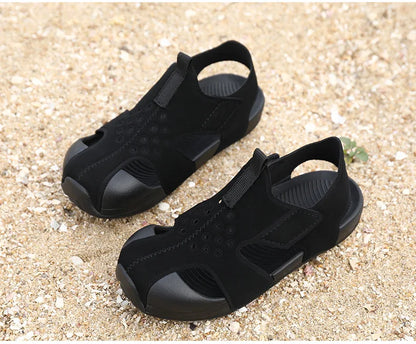 Children Functional Sandals Kids Fashion Airplane Shoes Summer New Baby Beach Shoes  Boys and Girls Cool Barefoot Sandals