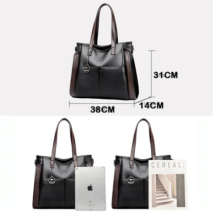Women Fahsion Tote Bag Handbag Purses Large Luxury Designer Shopper Bag Soft Leather Branded Shoulder Crossbody Messenger Bag