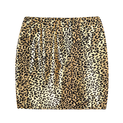 Glossy Patent Leather Miniskirt for Womens Solid Color Elastic Waistband Pencil Skirt Music Festival Costume Daily Wear Clubwear