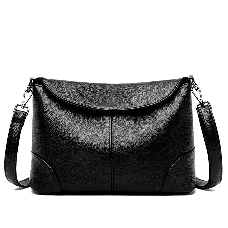 Soft Leather Crossbody Bags for Women 2024 Luxury Handbags Women Bags Designer Female Casual Hand Shoulder Bag bolsos de mujer