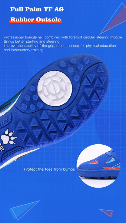 Kids Soccer Shoes Authentic TF Soccer Cleats Boys Football Boots Match Training  Breathable Girls Outdoor Shoes ZX90113052