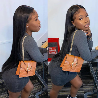 30 32 Inch Brazilian Bone Straight 13x4 13x6 HD Transparent Lace Front Human Hair Wigs 360 Lace Frontal Wig 5x5 6x4 Glueless Wig