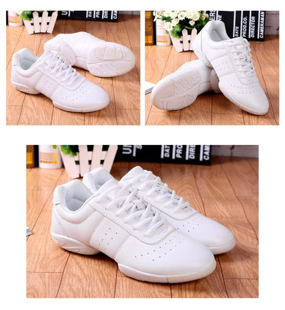 Dance Shoes Children Boy Girl Modern Soft Outsole Jazz Sneakers Aerobics Breathable Lightweight Kids Dancing Fitness Sport