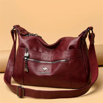 New Genuine Brand Leather Sac Luxury Handbags Purses Women Bags Designer Shoulder Crossbody Messenger Bags 2024 Female Hand Bag