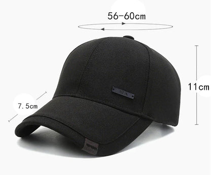 Men's Cotton Baseball Caps Bone Gorras Casquette Homme Dad Hats Snapback Hat Adjustable Trucker Cap Male