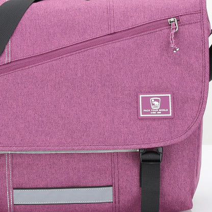15 Inch Laptop Men Messenger Bag Fashion Travel Sling Shoulder Bag Men's Canvas Briefcase Male Crossbody Pack For Teenages