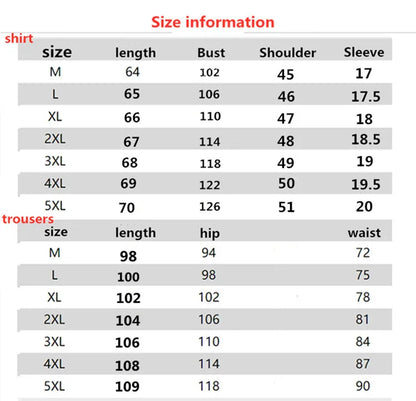 (Shirt + trousers) 2025 summer men shirt Man Cotton and linen shirts Short sleeve men's casual shirts men A set of clothes M-5XL