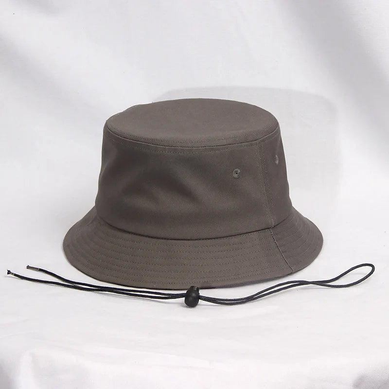 Pure cotton sun hat large size boonie cap women big size bucket hat men plus size fisherman hats 56cm 58cm 60cm 62cm 64cm