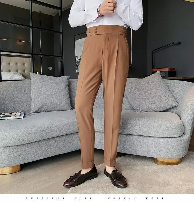 Support Customization of One Item Summer Men's Casual Trend Straight Leg Pants Fashionable and Cool Men's Loose Pants