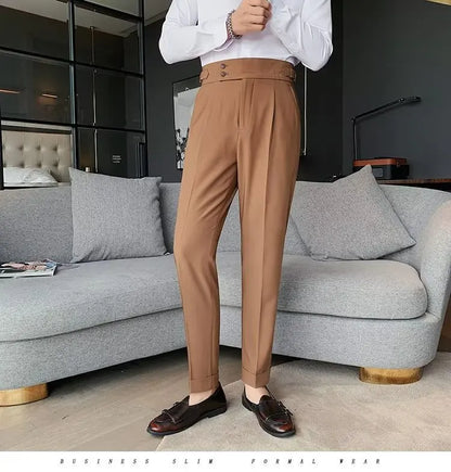 Support Customization of One Item Summer Men's Casual Trend Straight Leg Pants Fashionable and Cool Men's Loose Pants