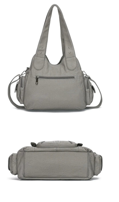 Women Fashion Handbags Women Shoulder Bags PU Leather Handbag Female Satchel Shoulder Purse Bag bolsa feminina