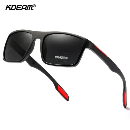 Rectangular Ultra Light Sports Sunglasses Men Polarized TAC 1.1mm Thickness Lens Driving Sun Glasses Women Cat.3