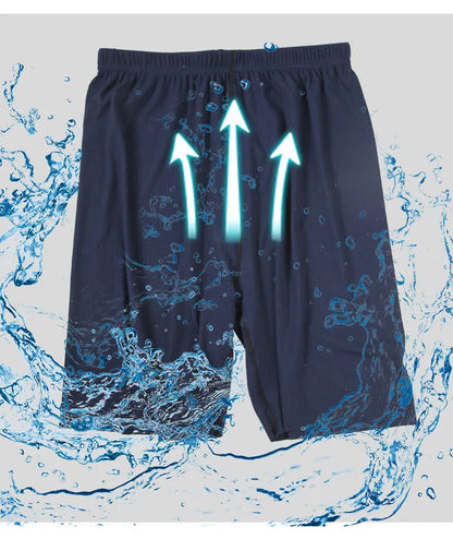 Plus Size Ice Silk Cool Summer Men Sleepwear Shorts Sexy Underwear Nightwear Comfortable Loose Sports Man Sleep Bottoms Homewear