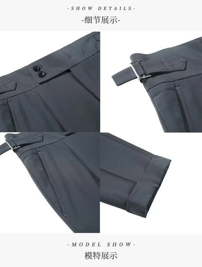 Support Customization of One Item Summer Men's Casual Trend Straight Leg Pants Fashionable and Cool Men's Loose Pants