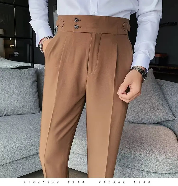 Support Customization of One Item Summer Men's Casual Trend Straight Leg Pants Fashionable and Cool Men's Loose Pants
