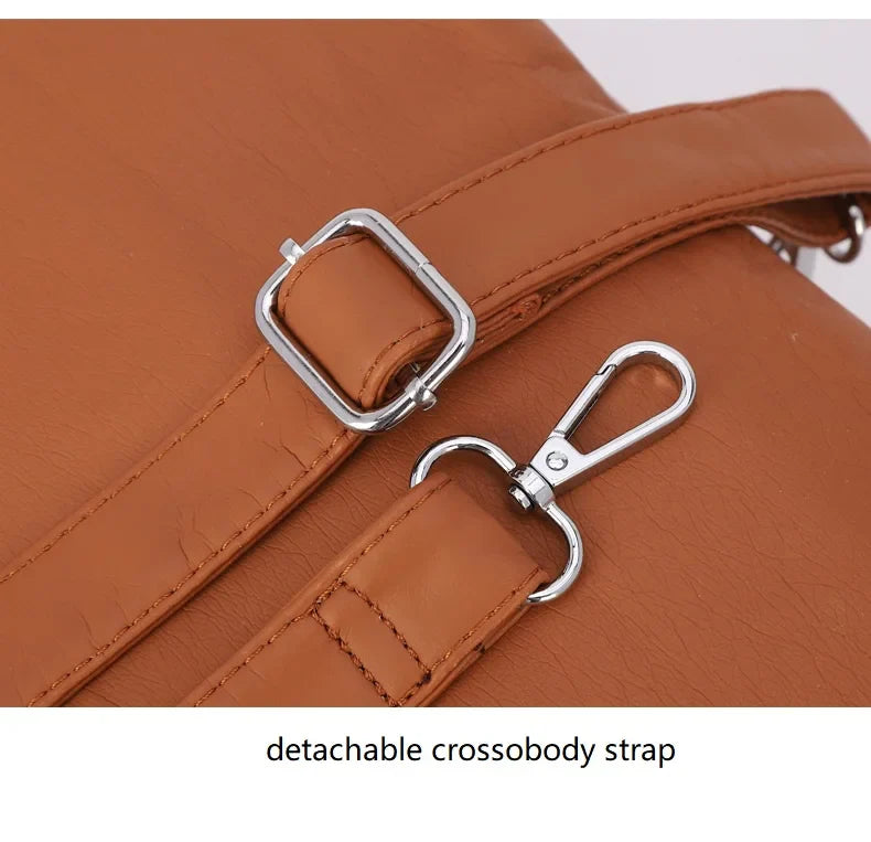 Winter Fashion Shoulder Bag for Women Soft PU Crossbody Handbg Large Capacity Messenger Bag Hobos Big Purse