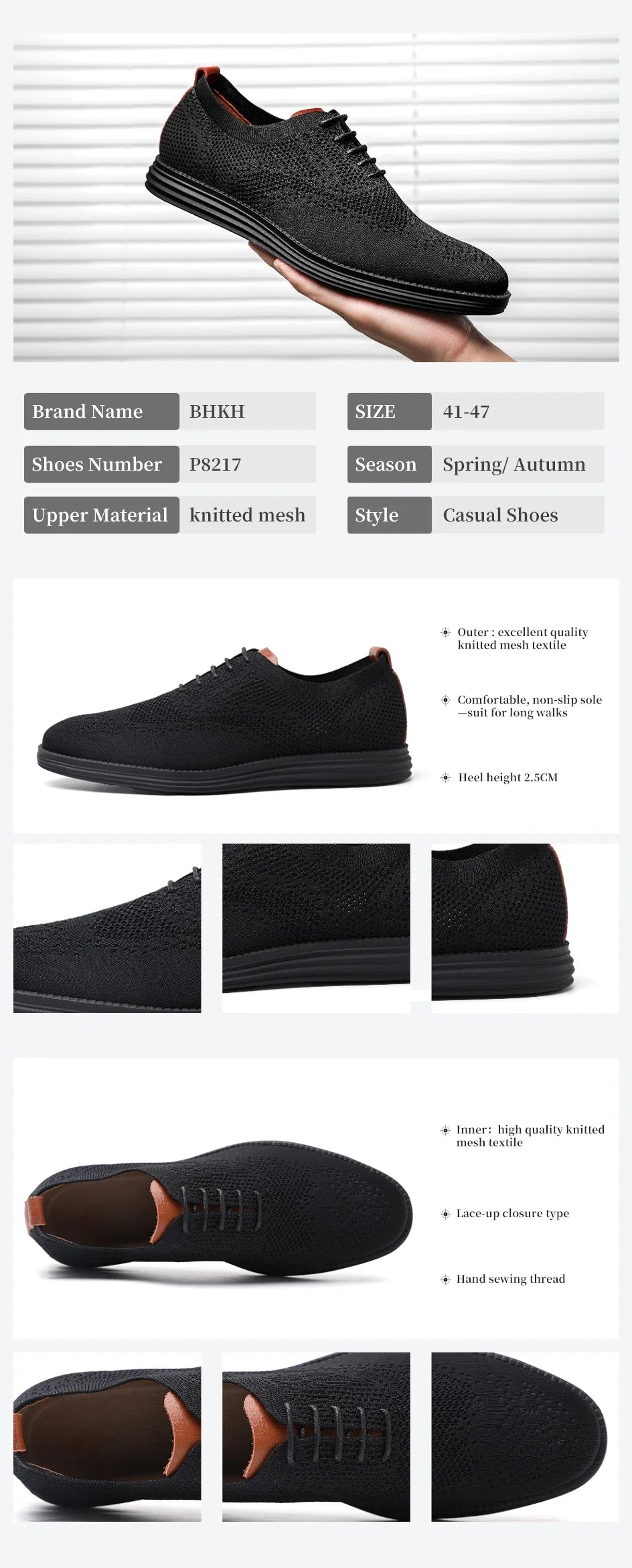 Male Sneakers Summer Knitted Mesh Casual Shoes Lightweight Casual Shoes Breathable Walking Footwear Shoes For Men
