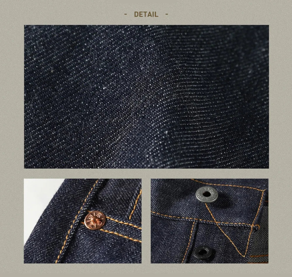 Red Tornado 55501 Men's Jeans 14oz Raw Red Line Selvedge Denim Pants