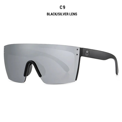 Sunglasses square Conjoined lens Women men Gradient lens sun glasses