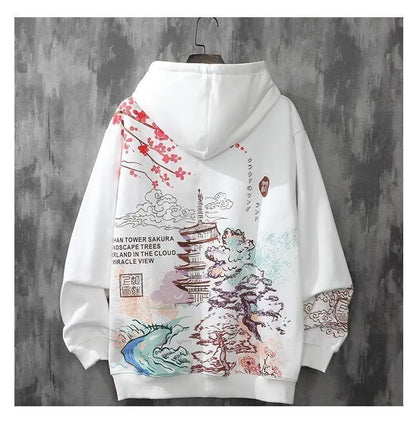hoodie y2k clothes harajuku Men's anime hip-hop japanese streetwear Sweatshirt hoodies men kpop