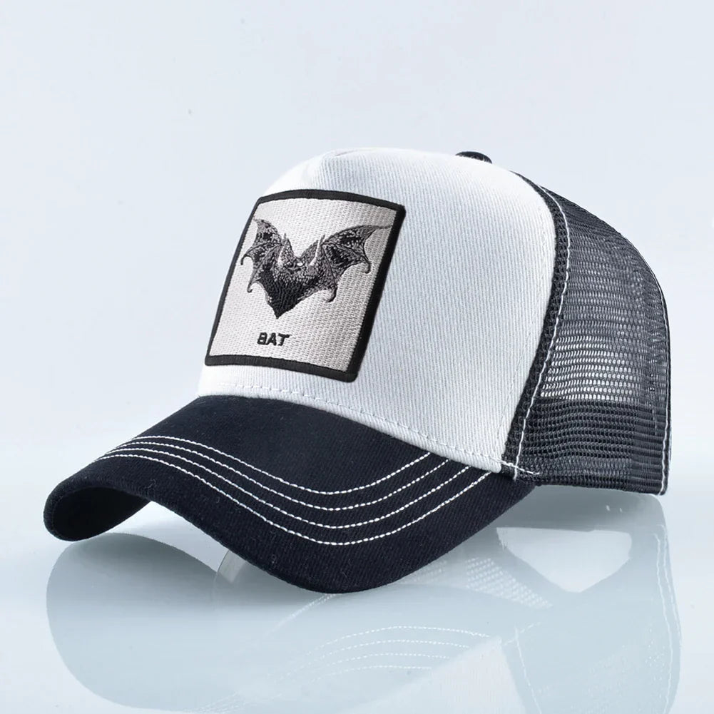 Baseball Cap With Bat Embroidery Four Seasons Snapback Trucker Caps Men Women Fashion Hip Hop Baseball Hat Outdoor Visor Caps