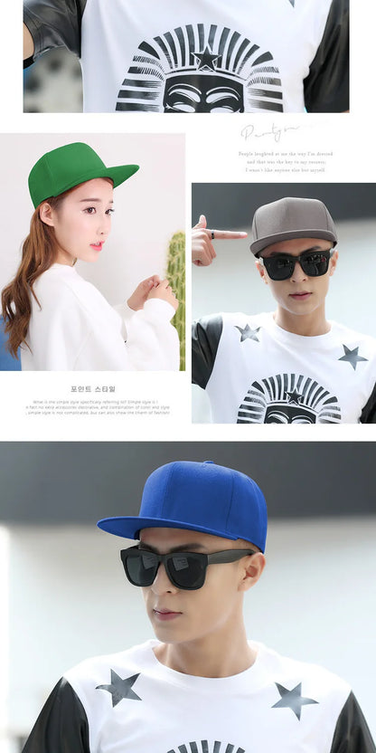 Man Plus Size Baseball Caps Adult Flat Peak Hip Hop Fitted Hat Men Women Large Size Snapback Cap size 6 3/4 to size 8
