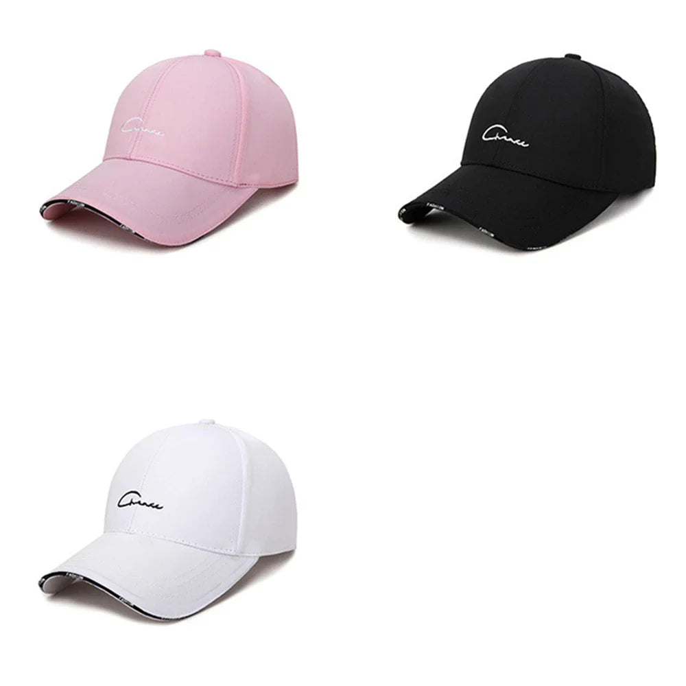 Men And Women Spring And Summer Baseball Cap Hipster Wild Black And White