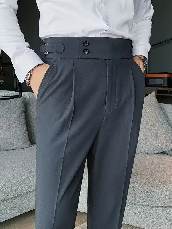 Support Customization of One Item Summer Men's Casual Trend Straight Leg Pants Fashionable and Cool Men's Loose Pants