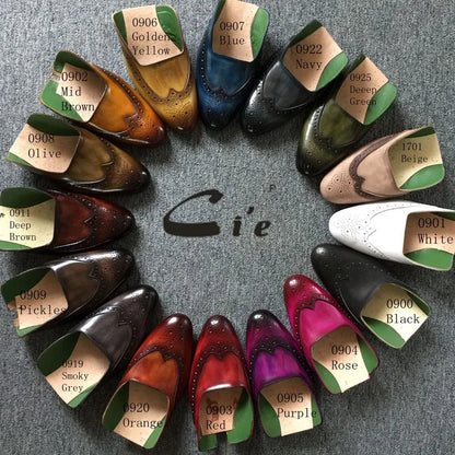 Fiddle-Back Beveled Waist Mens Dress Shoes Real Leather High Quality Wedding Shoes Formal Italian Design Shoes Handmade OX54