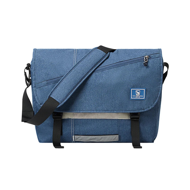 15 Inch Laptop Men Messenger Bag Fashion Travel Sling Shoulder Bag Men's Canvas Briefcase Male Crossbody Pack For Teenages