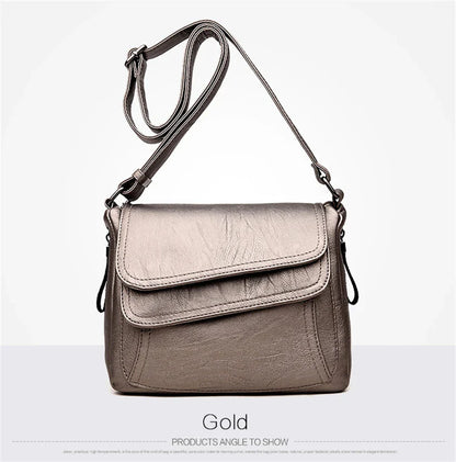 Luxury Designer Handbag High Quality Soft Leather Purses And Handbags Casual Shoulder Messenger Bags for Women 2022 New Sac