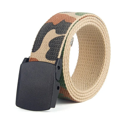 Fashion New Unisex Trousers Belts Canvas Belt metal buckle Men Women Boys Jeans belts Candy Colors Top quality120cm luxury belts