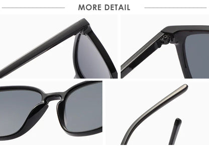6pcs/4pcs/3pcs Square Small Sunglasses Women Rectangle Frame Purple Colorful Sun Glasses Female Y2K Retro Gradient Shades UV400