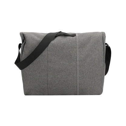15 Inch Laptop Men Messenger Bag Fashion Travel Sling Shoulder Bag Men's Canvas Briefcase Male Crossbody Pack For Teenages