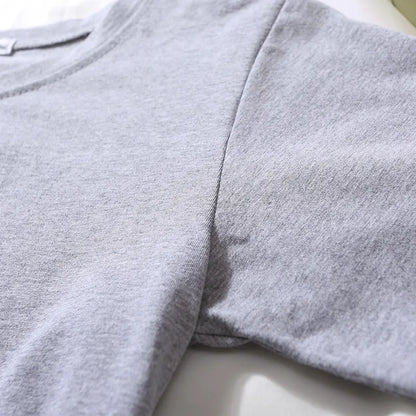 Summer Short Sleeve T Shirts Women  Solid T-shirt O Neck High Waist Crop Top Tee Female Casual Loose T Shirt