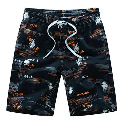Men's Surf Board Shorts Surfing Beach Trunks Swimming Wear Bermudas Masculina Swimwear Plus Size 4XL 5XL 6XL